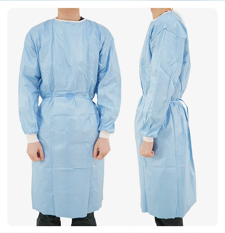 ①稳健Winner一次性使用隔离衣手术病房陪护反穿式隔离衣独立包装